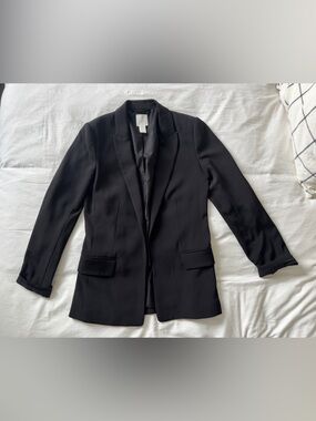 H&M Classic Black Blazer size 0